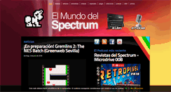 Desktop Screenshot of elmundodelspectrum.com
